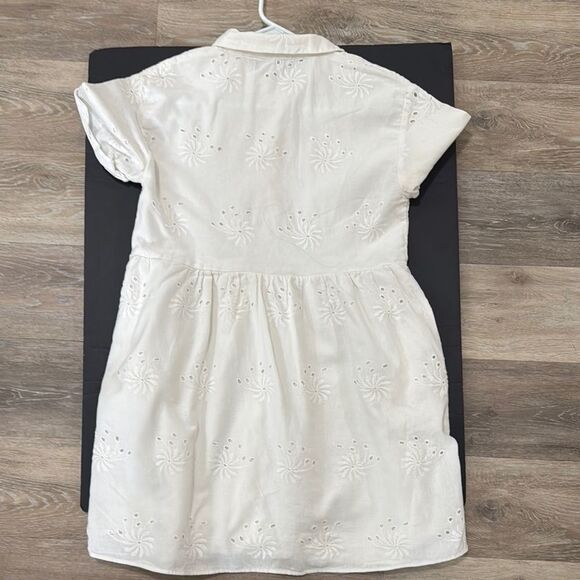 ZARA Elegant Ivory Women’s Mini Dress Size 26 - Picture 2 of 7